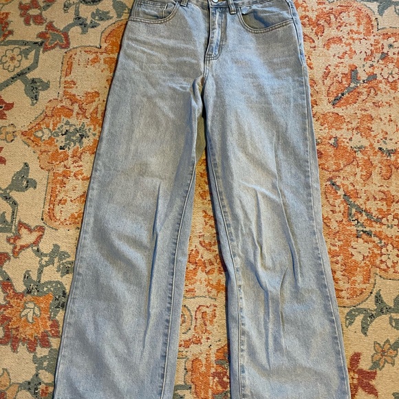 SHEIN Denim - Light Blue Denim Jeans